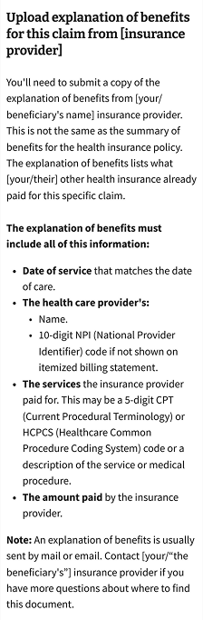 Revised requirements page